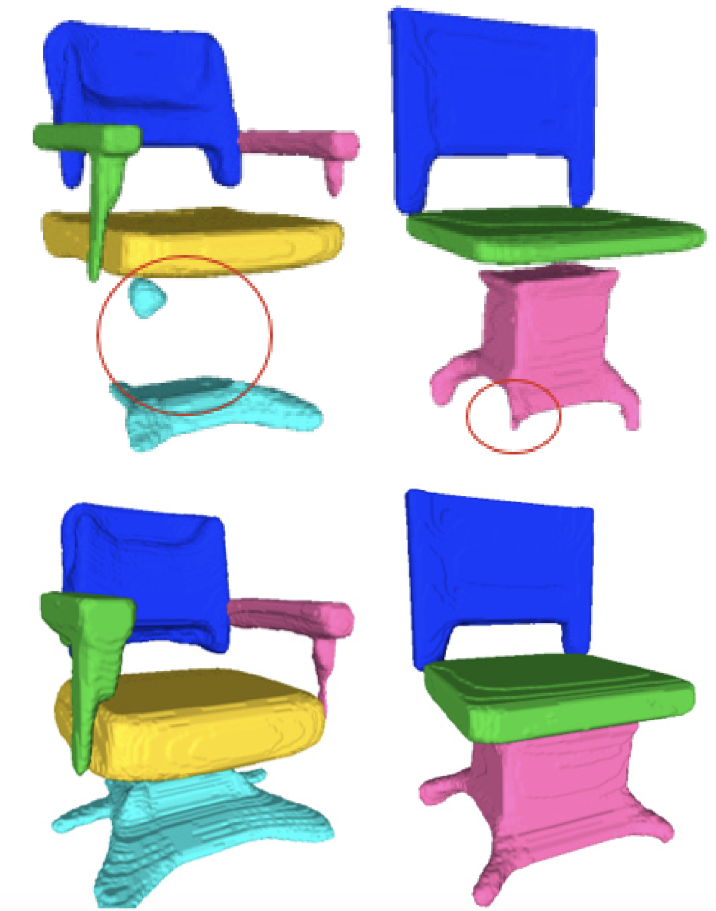 Physically plausible reconstruction