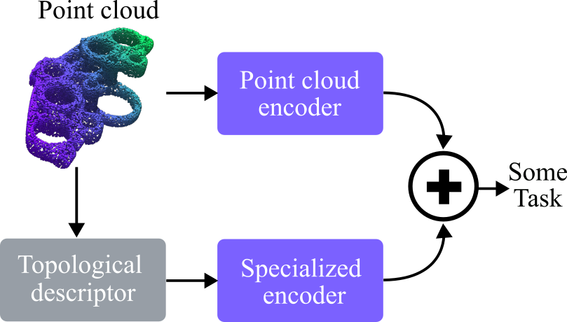 Topology-aware 3D learning illustration